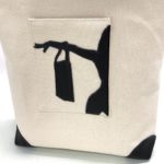 縦長スクエアトートバッグ