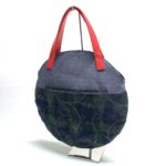 円形ペタンコバッグ