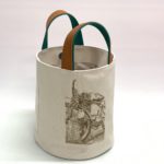 丸底型トートバッグ