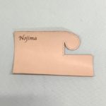 レーザーカッターによる刻印